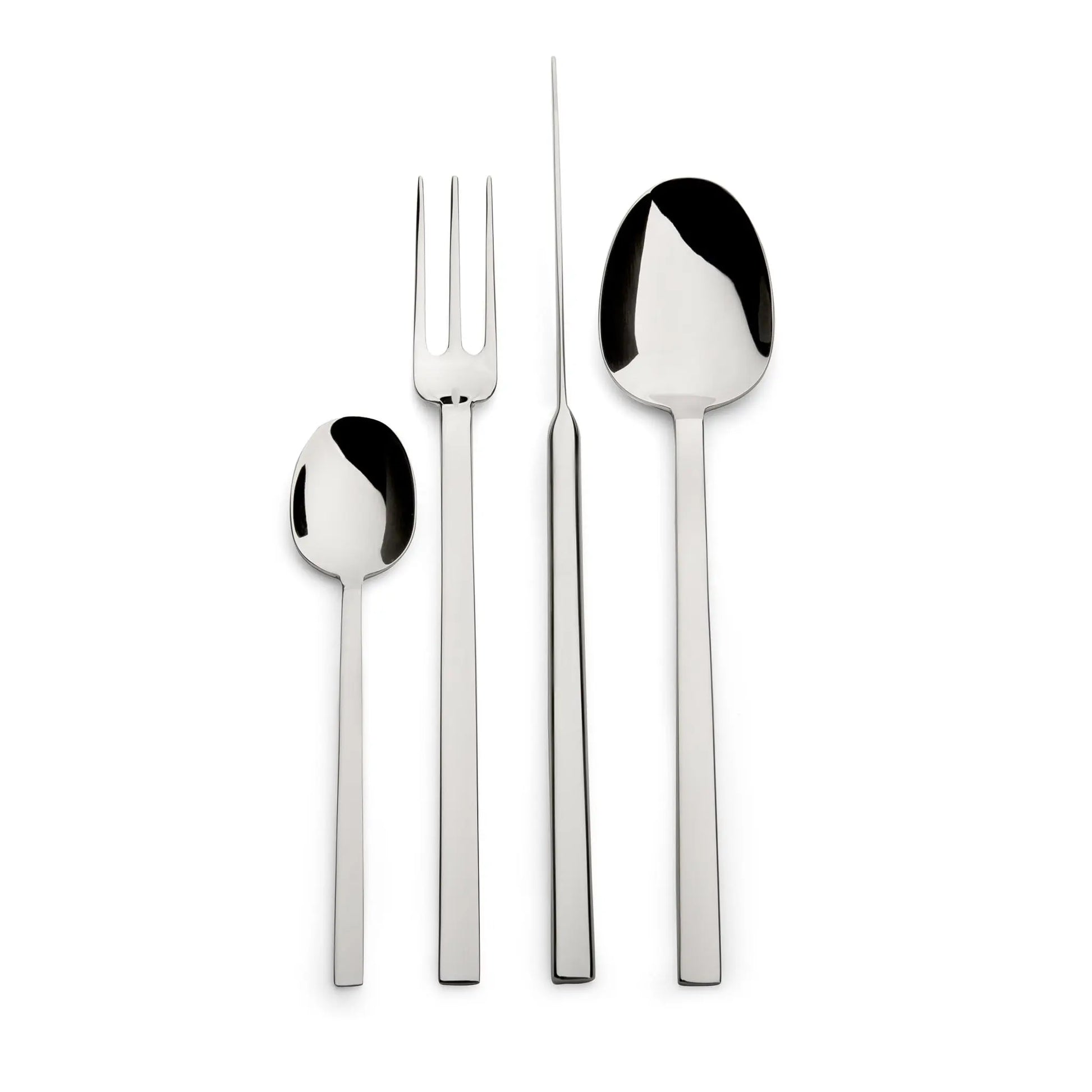 John Pawson Tableware Collection - 3 Prong Fork Cutlery Set, 24 Pc (4x6Pc) When Objects Work