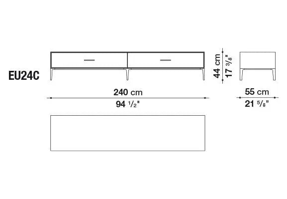 Eucalipto Storage Unit | B&B Italia | JANGEORGe Interior Design