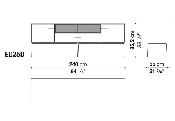 Eucalipto Storage Unit | B&B Italia | JANGEORGe Interior Design