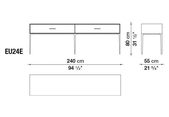 Eucalipto Storage Unit | B&B Italia | JANGEORGe Interior Design
