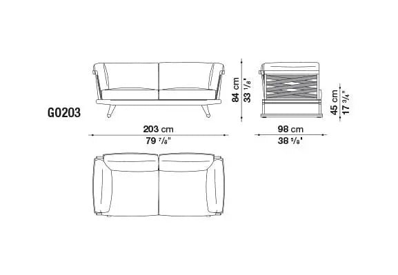 Gio Sofa | B&B Italia | JANGEORGe Interior Design