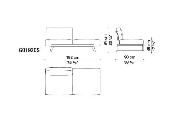 Gio Sofa | B&B Italia | JANGEORGe Interior Design
