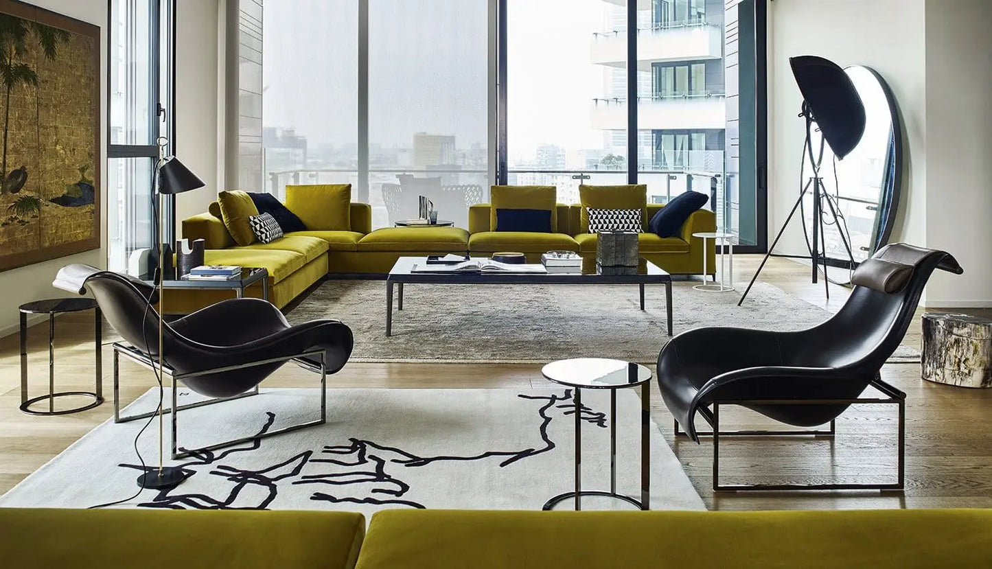 Mart Small Swivel Armchair | B&B Italia | JANGEORGe Interior Design
