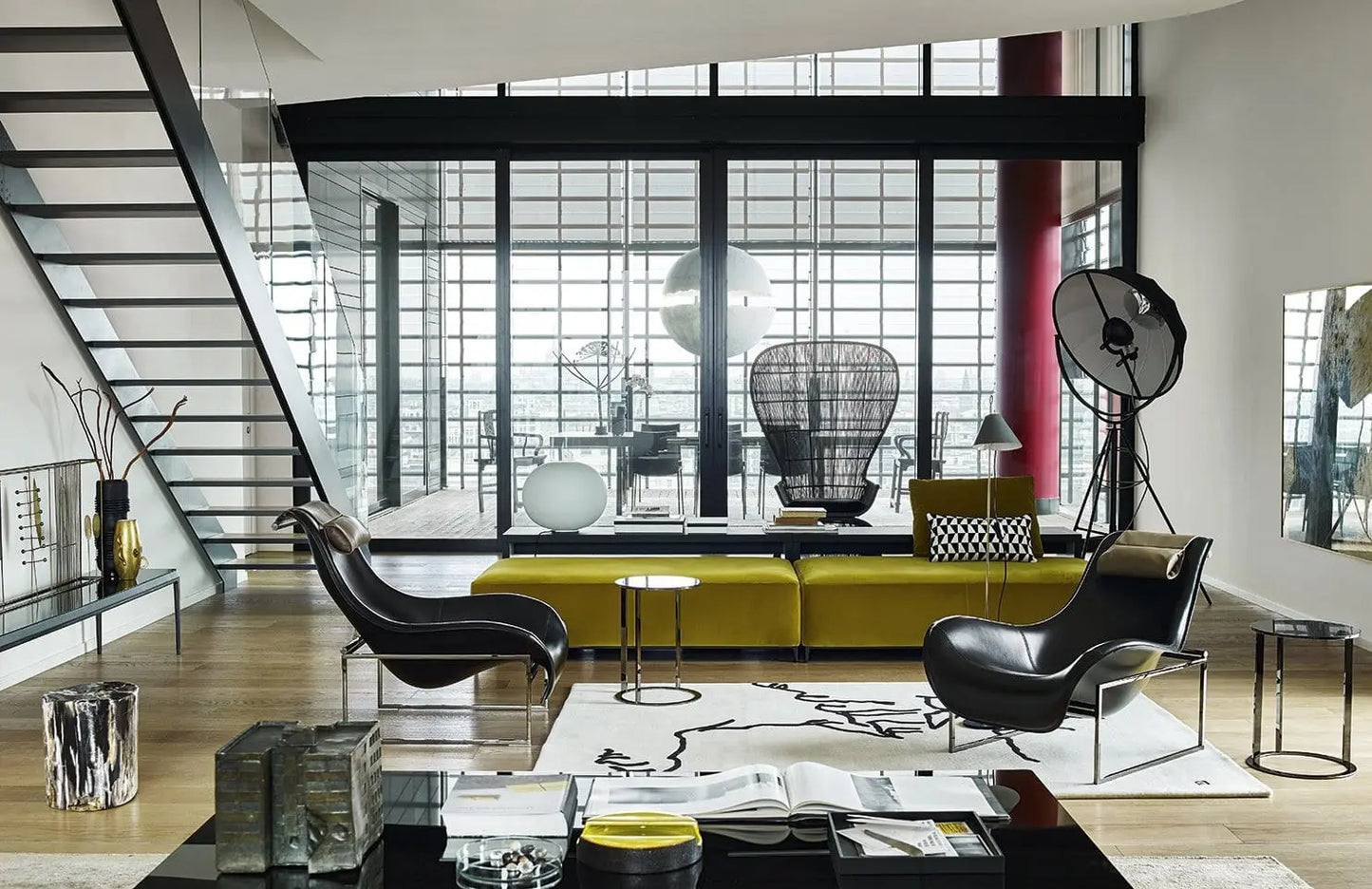 Mart Small Swivel Armchair | B&B Italia | JANGEORGe Interior Design