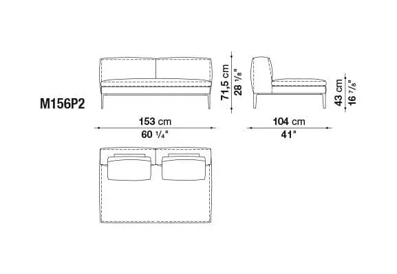 Michel Club Sofa | B&B Italia | JANGEORGe Interior Design