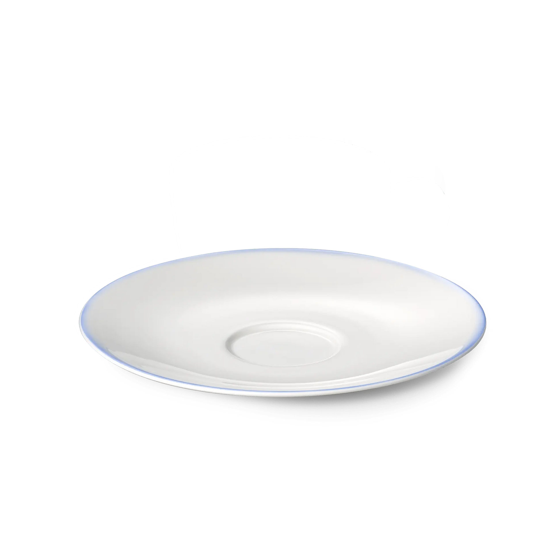 Aqua - Cafe Au Lait Saucer Blue For 0.35L Mug & Cafe Au Lait Cup | Dibbern | JANGEORGe Interior Design