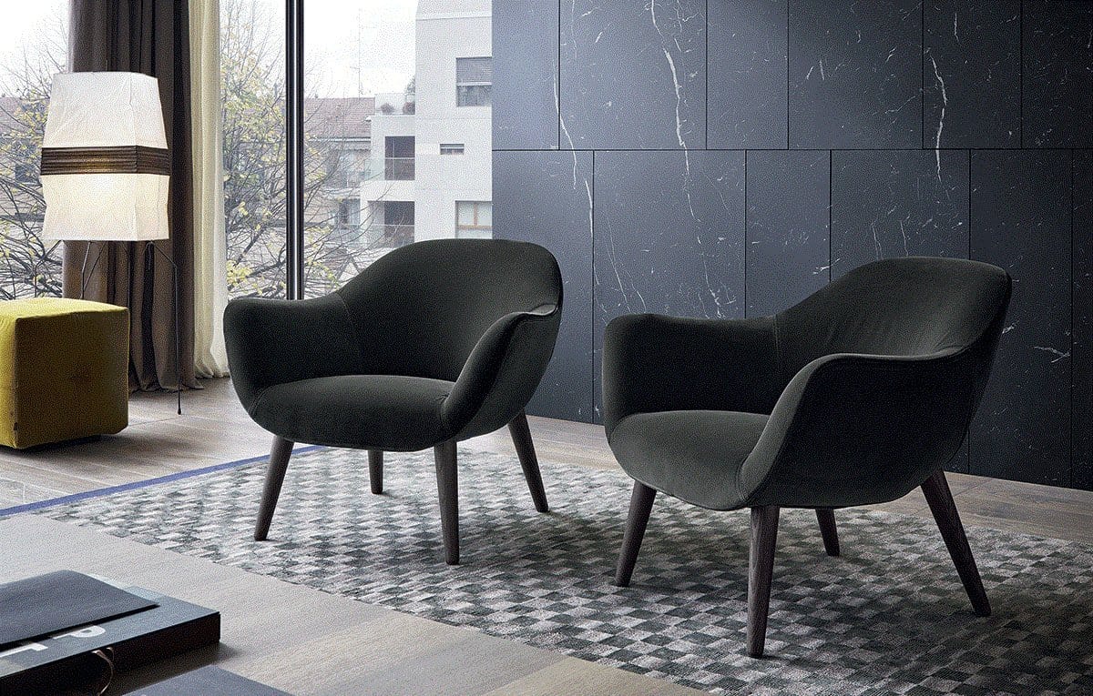 Mad Chair - Armchair | Poliform | JANGEORGe Interior Design