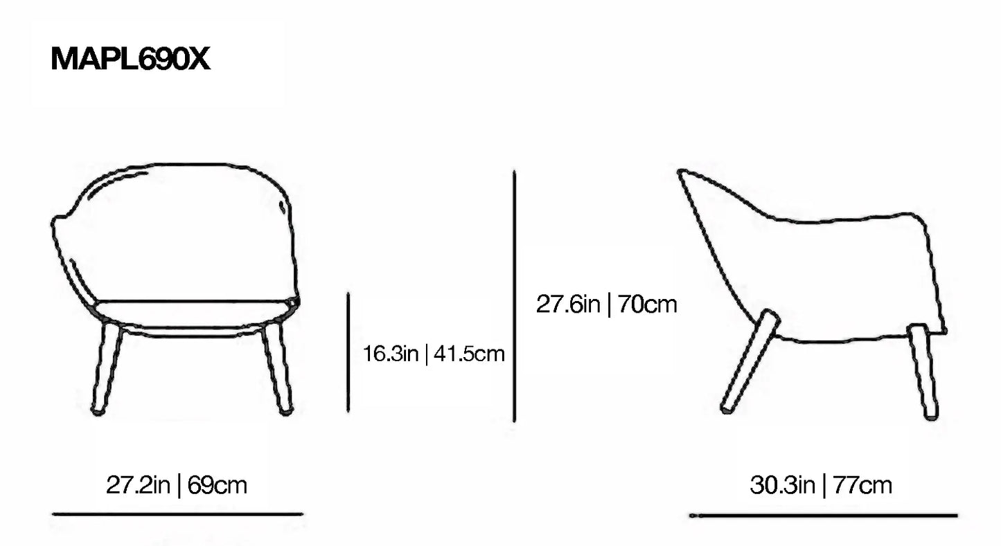 Mad Chair - Armchair | Poliform | JANGEORGe Interior Design