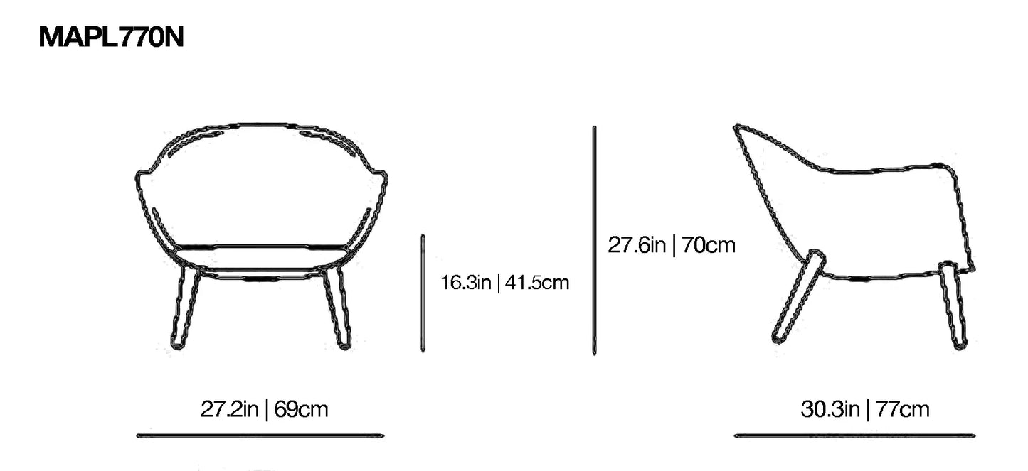 Mad Chair - Armchair | Poliform | JANGEORGe Interior Design