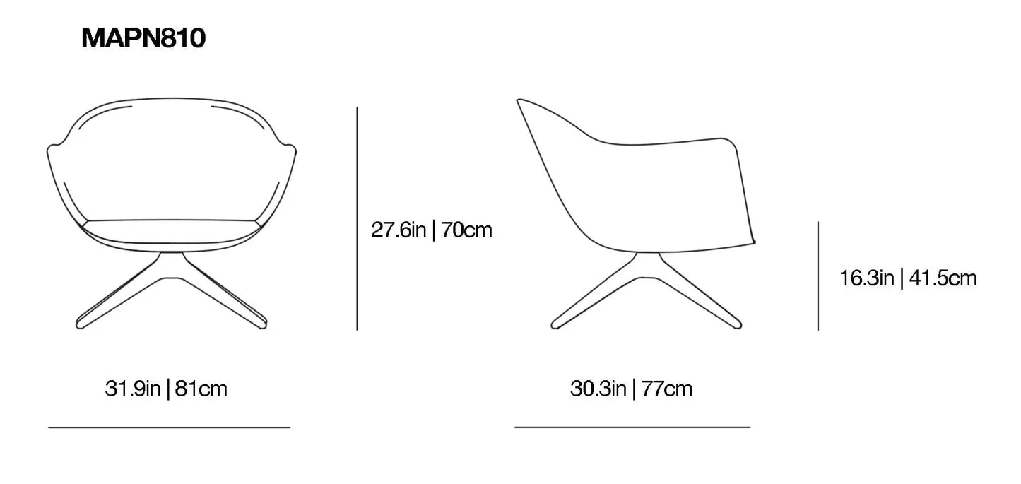 Mad Chair - Armchair | Poliform | JANGEORGe Interior Design