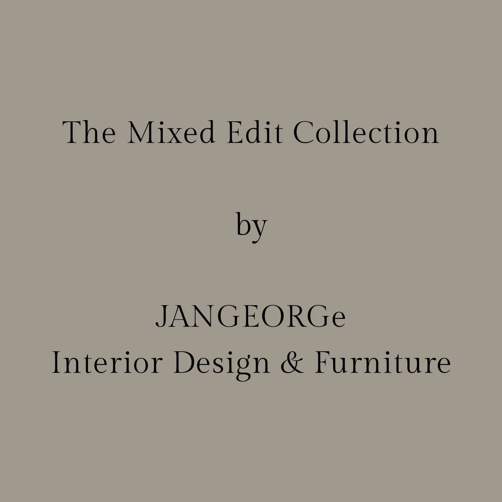 The Mixed Edit