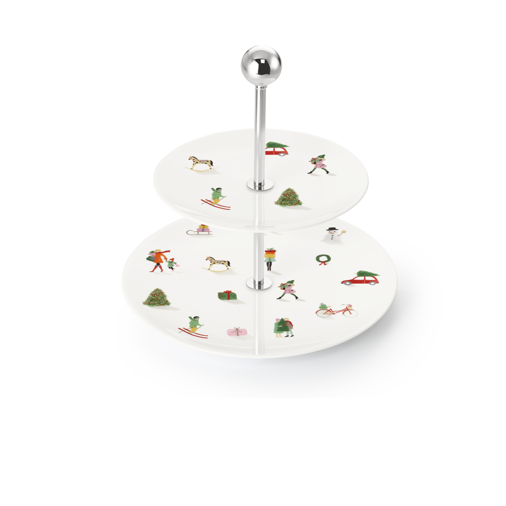 Noel - Cake Stand with Plate (21cm | 8.3in Ø)
