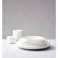 Dibbern Juno Dessert Bowl in fine bone china, handcrafted in Germany with clean modern lines.
