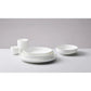 Dibbern Juno Dessert Bowl in fine bone china, handcrafted in Germany with clean modern lines.