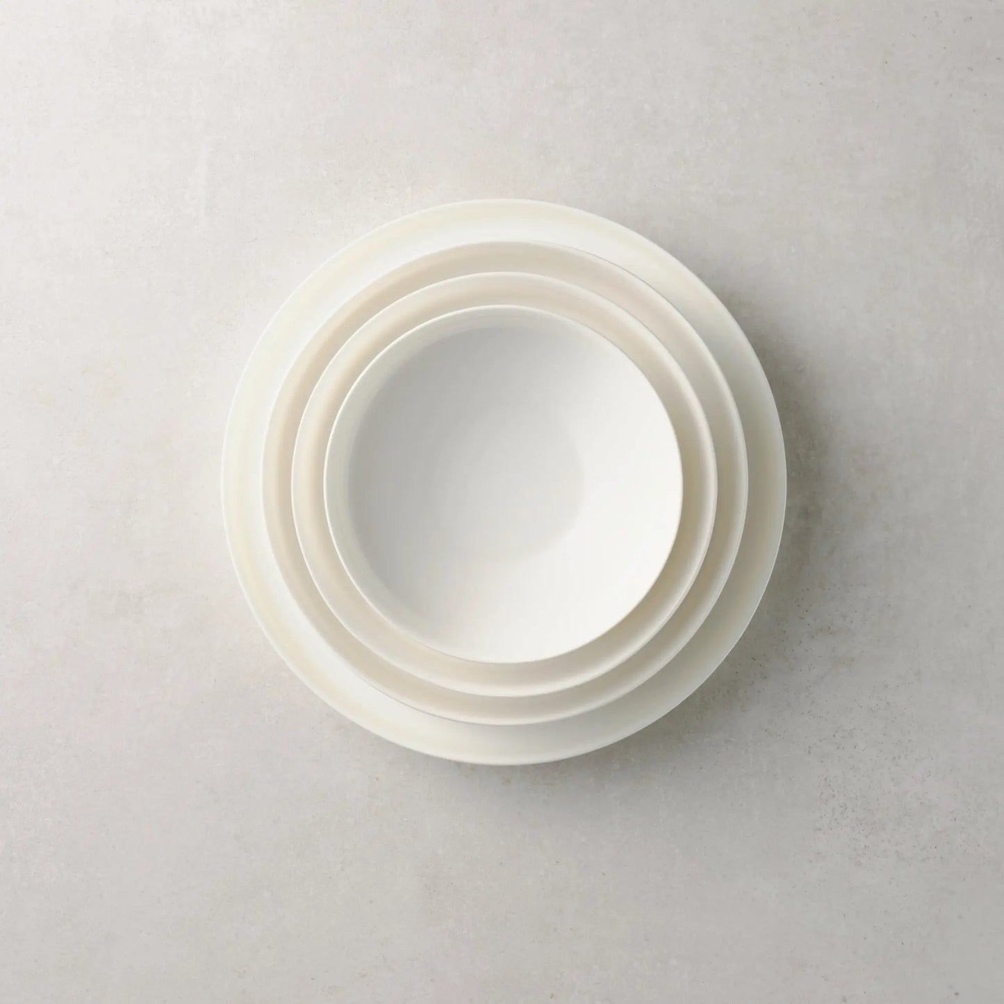 Dibbern Juno Dessert Bowl in fine bone china, handcrafted in Germany with clean modern lines.