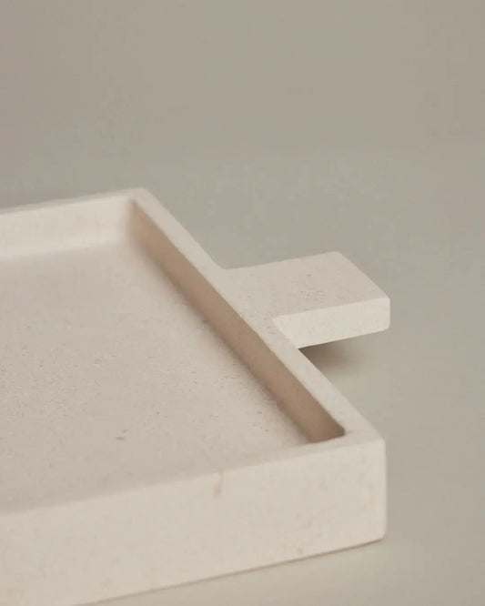 Cicco Tray in Limestone EIMI