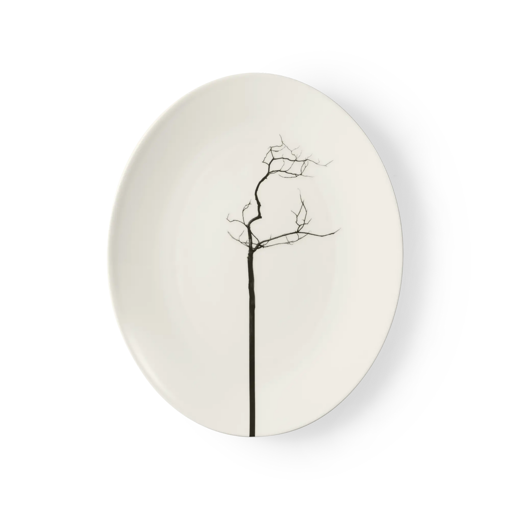 Black Forest - Oval Platter Black 12.6in | 32cm (Ø) Dibbern