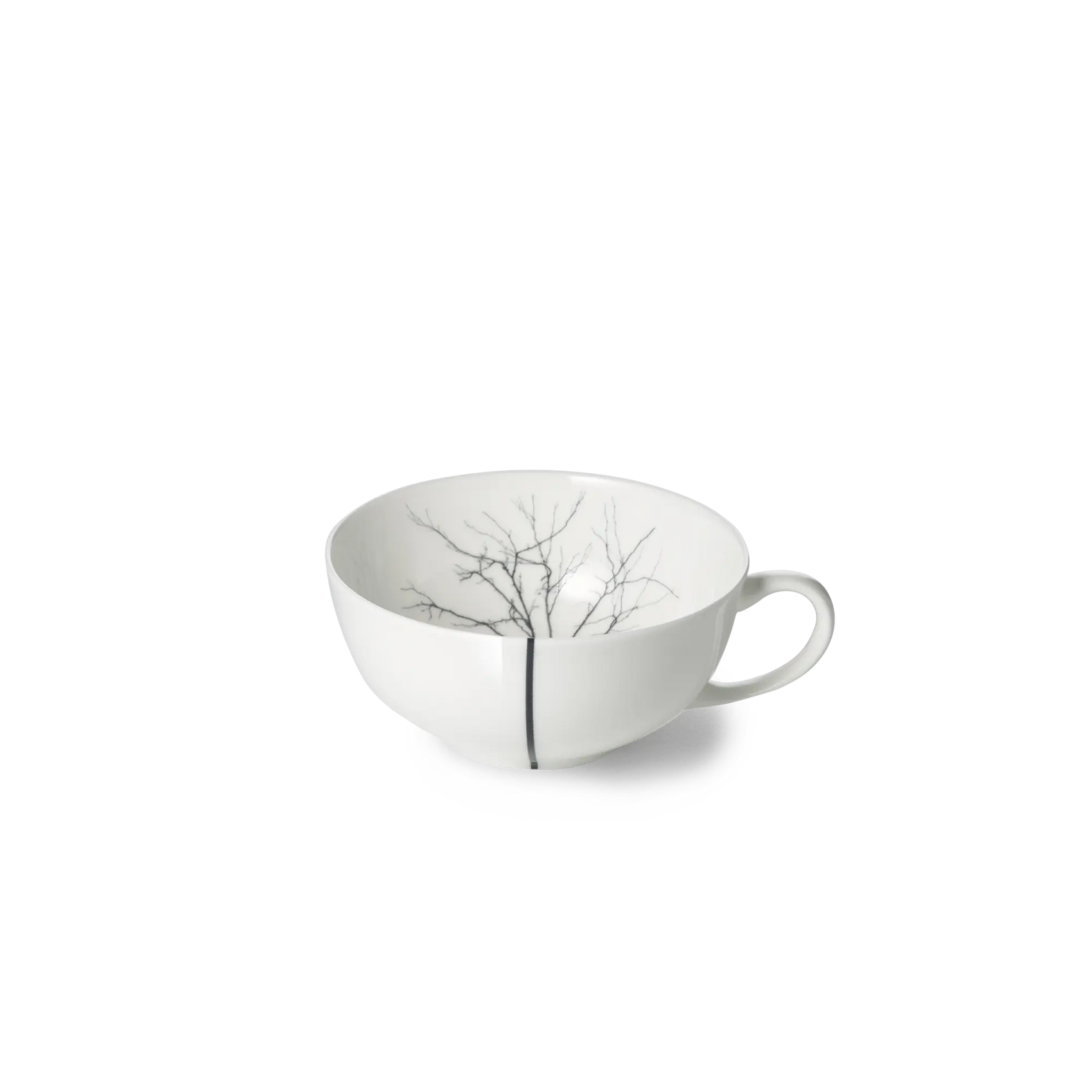 Black Forest - Tea Cup Low Rim Black 6.7 FL OZ | 0.2L Dibbern