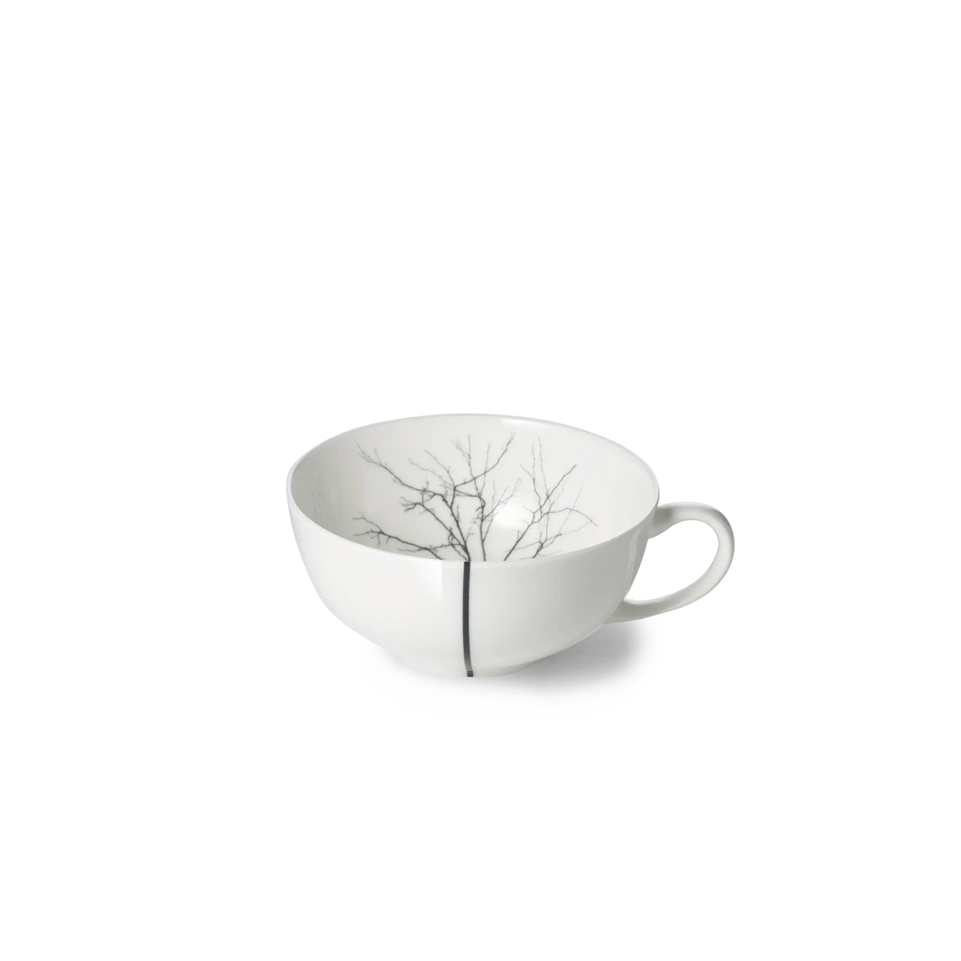 Black Forest - Tea Cup Low Rim Black 6.7 FL OZ | 0.2L Dibbern