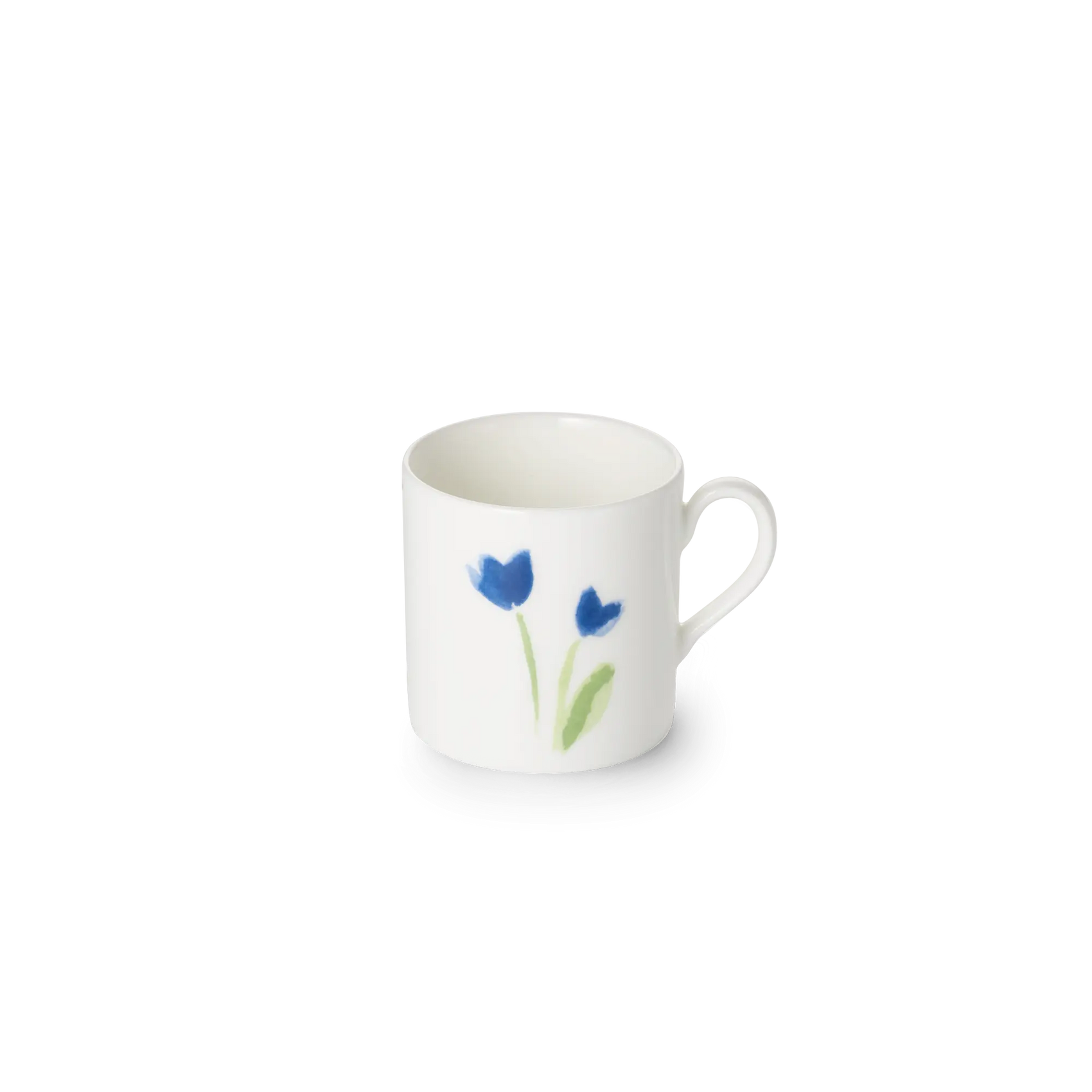 Impression (Blue Flower) - Espresso Cup Cylindrical 3.4 FL OZ | 0.10L Dibbern