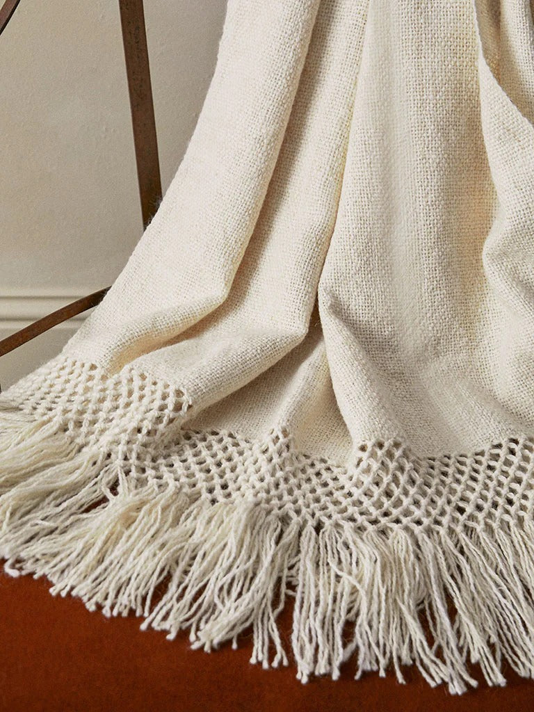 Handwoven Llama Throw