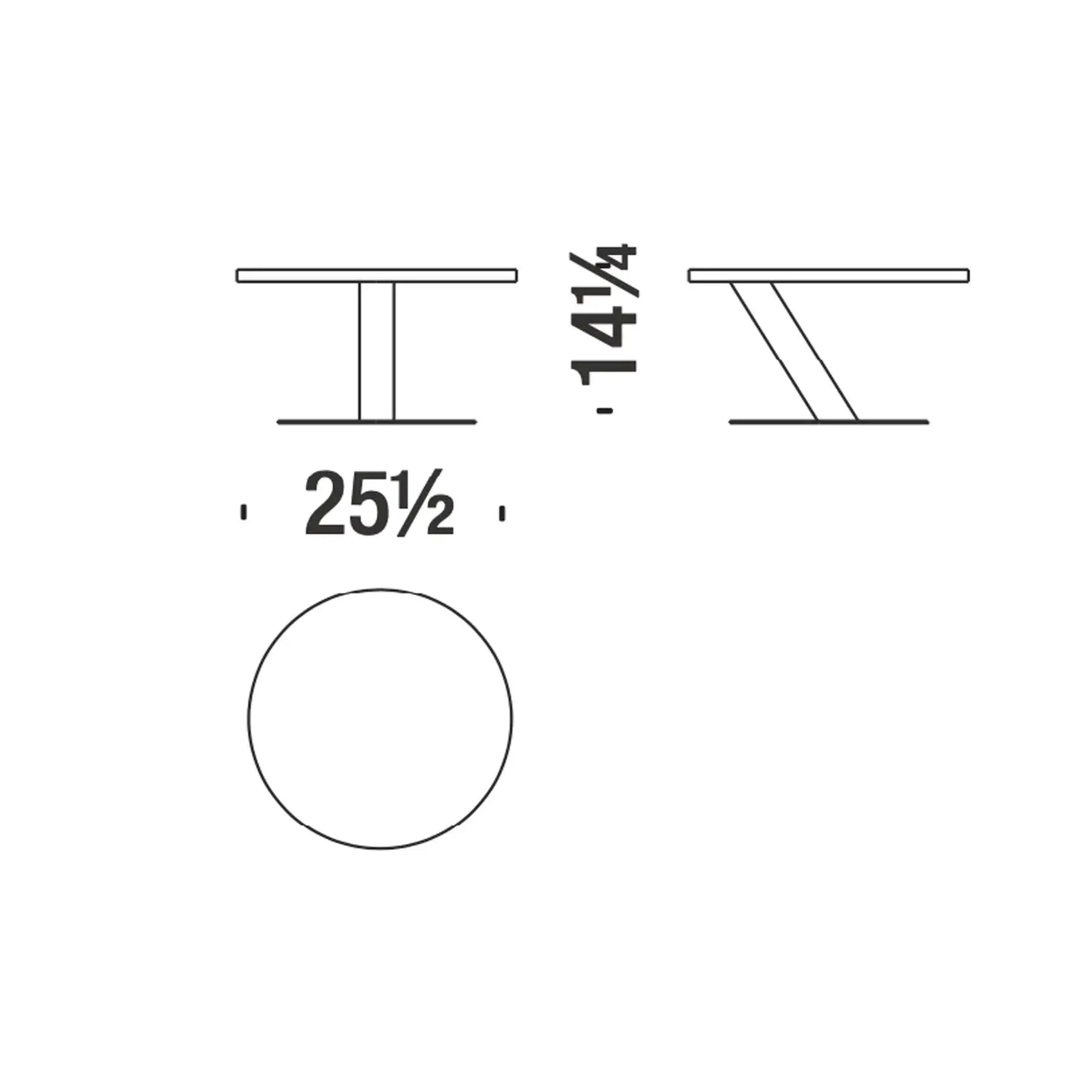 Pipe Side Table | Moroso | JANGEORGe Interior Design