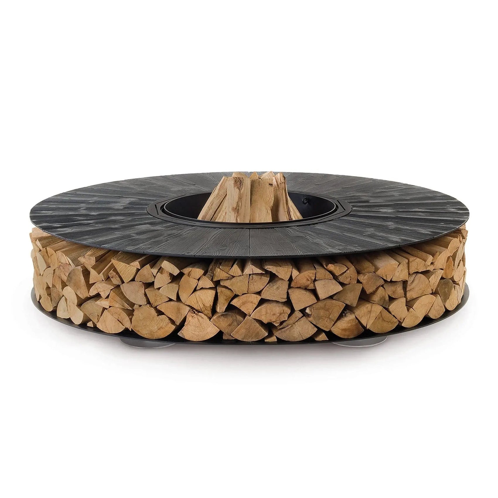 Zero Wood-Burning Outdoor Fire Pit, Texture Collection | AK47 DesignArt | JANGEORGe Interior Design