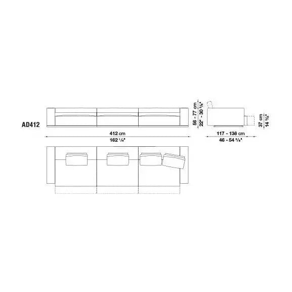 Andy '13 Sofa | B&B Italia | JANGEORGe Interior Design