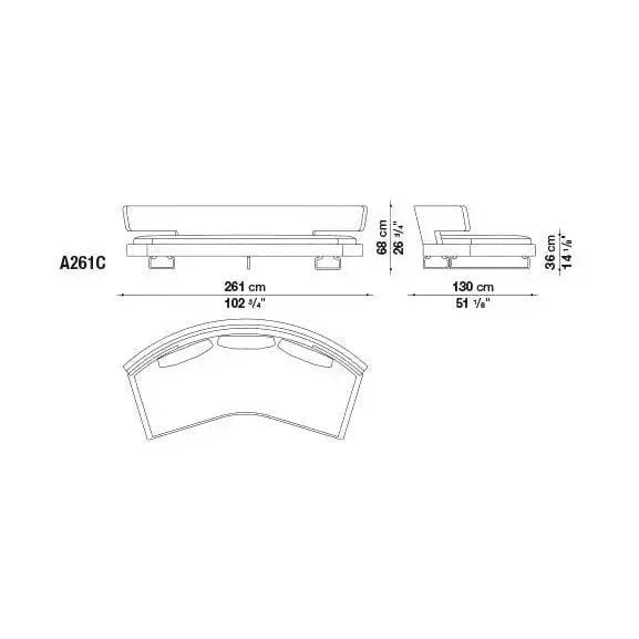 Arne Sofa | B&B Italia | JANGEORGe Interior Design