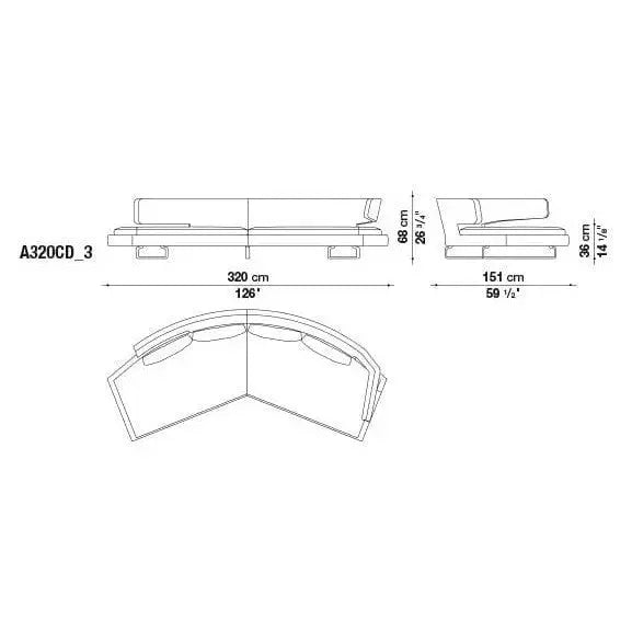 Arne Sofa | B&B Italia | JANGEORGe Interior Design