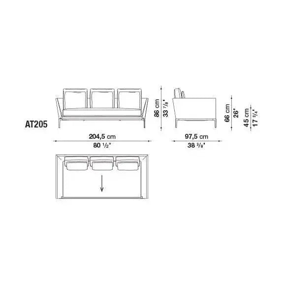 B&B Atoll Sofa | B&B Italia | JANGEORGe Interior Design