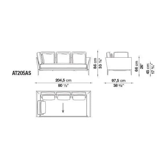 B&B Atoll Sofa | B&B Italia | JANGEORGe Interior Design