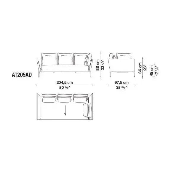 B&B Atoll Sofa | B&B Italia | JANGEORGe Interior Design