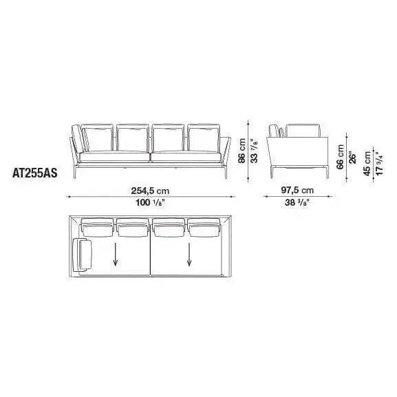 B&B Atoll Sofa | B&B Italia | JANGEORGe Interior Design