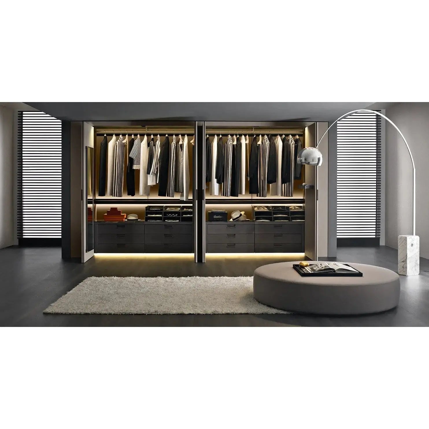 Backstage Wardrobe | B&B Italia | JANGEORGe Interior Design