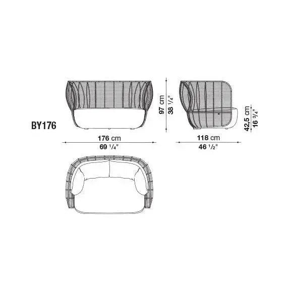 Bay Outdoor Sofa | B&B Italia | JANGEORGe Interior Design