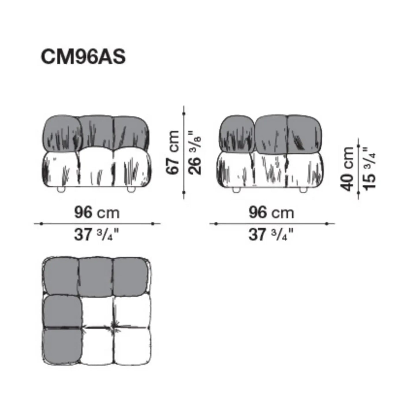 Camaleonda Sofa by B&B Italia, Mario Bellini | B&B Italia | JANGEORGe Interior Design