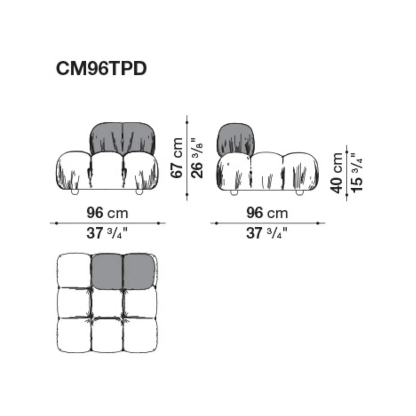 Camaleonda Sofa by B&B Italia, Mario Bellini | B&B Italia | JANGEORGe Interior Design