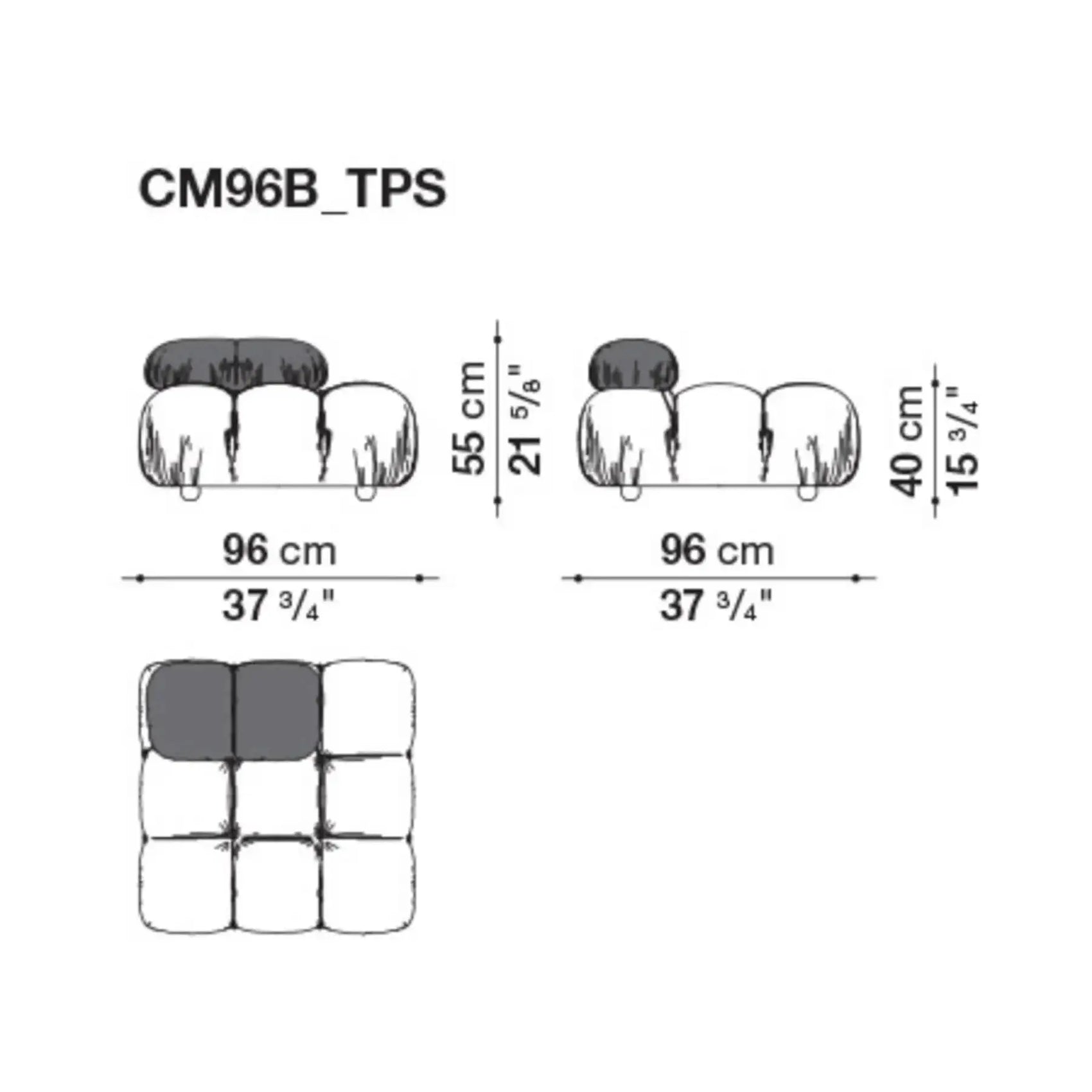 Camaleonda Sofa by B&B Italia, Mario Bellini | B&B Italia | JANGEORGe Interior Design