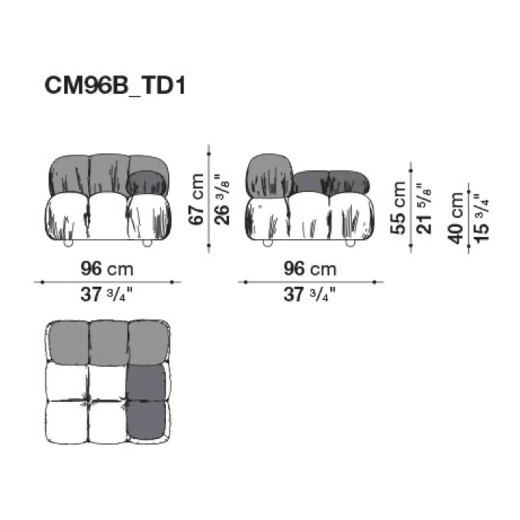 Camaleonda Sofa by B&B Italia, Mario Bellini | B&B Italia | JANGEORGe Interior Design