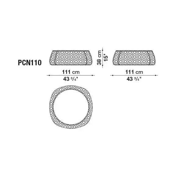 Canasta Small Table | B&B Italia | JANGEORGe Interior Design
