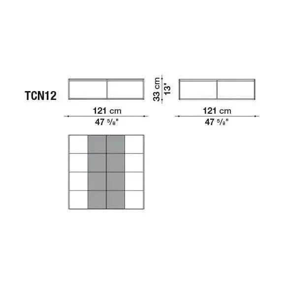 Canasta Small Table | B&B Italia | JANGEORGe Interior Design