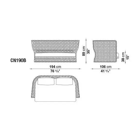 Canasta Sofa | B&B Italia | JANGEORGe Interior Design