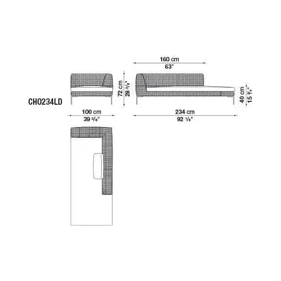 Charles Outdoor Sofa | B&B Italia | JANGEORGe Interior Design