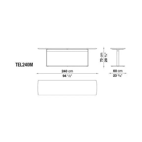 Eileen Table | B&B Italia | JANGEORGe Interior Design