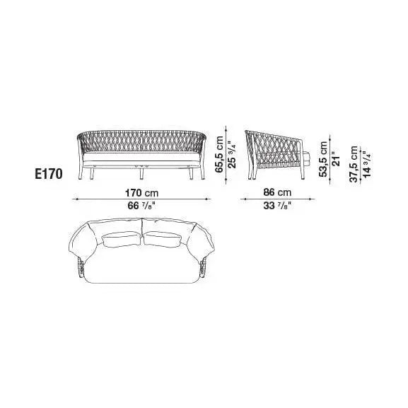 Erica Sofa | B&B Italia | JANGEORGe Interior Design