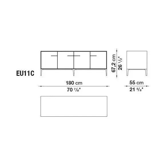 Eucalipto Storage Unit | B&B Italia | JANGEORGe Interior Design