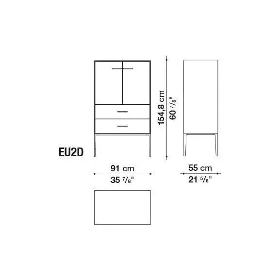 Eucalipto Storage Unit | B&B Italia | JANGEORGe Interior Design