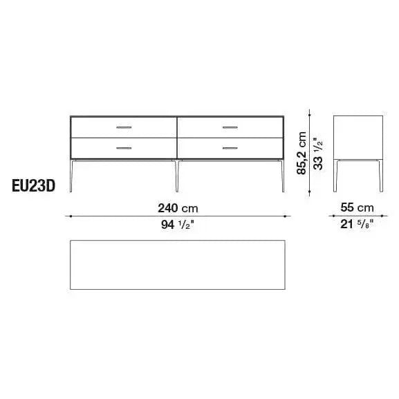 Eucalipto Storage Unit | B&B Italia | JANGEORGe Interior Design