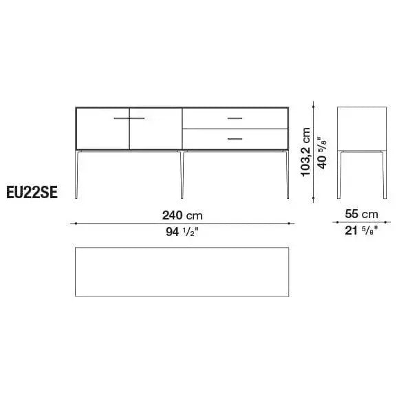 Eucalipto Storage Unit | B&B Italia | JANGEORGe Interior Design